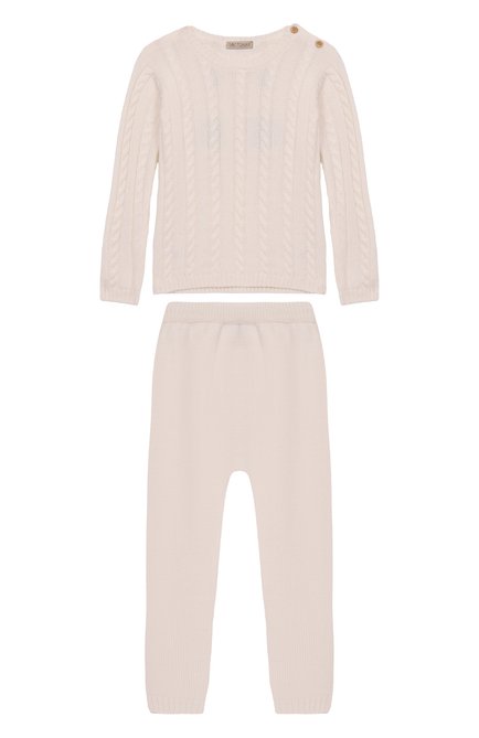 Шерстяной комплект из пуловера и брюк BABY T, арт. 25AI040C/18M-36M