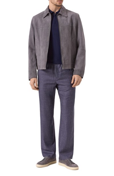 Брюки из кашемира и шелка COLOMBO, арт. PA00504/77541-10, фото 2