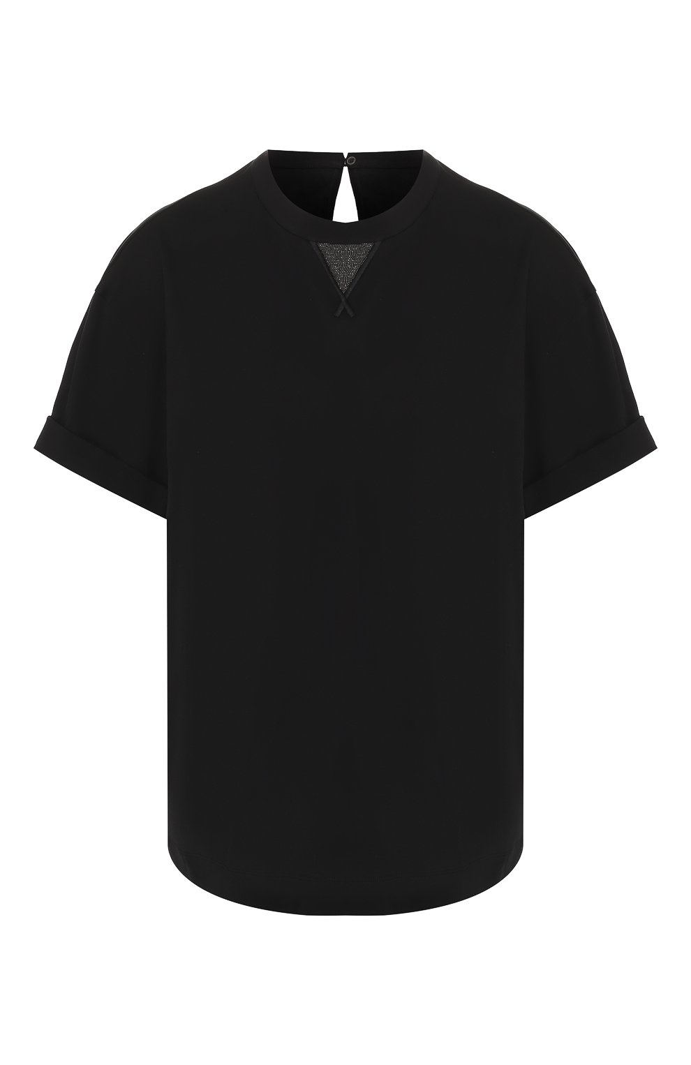 Хлопк овый топ BRUNELLO CUCINELLI, арт. M0045BX100, фото 1