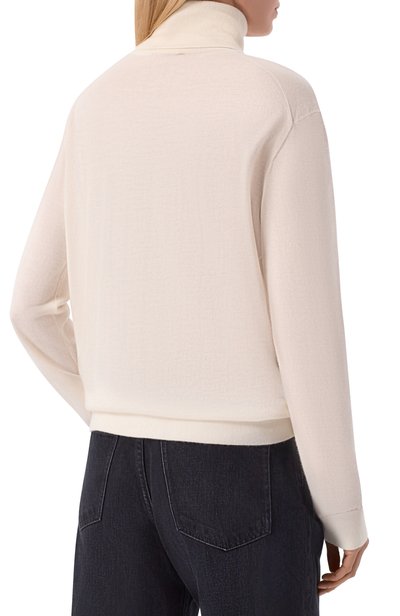 Кашемировая водолазка 12 STOREEZ кремового цвета по цене 29000 руб., арт. 141113, фото 4 Кашемировая водолазка 12 STOREEZ, арт. 141113, фото 4