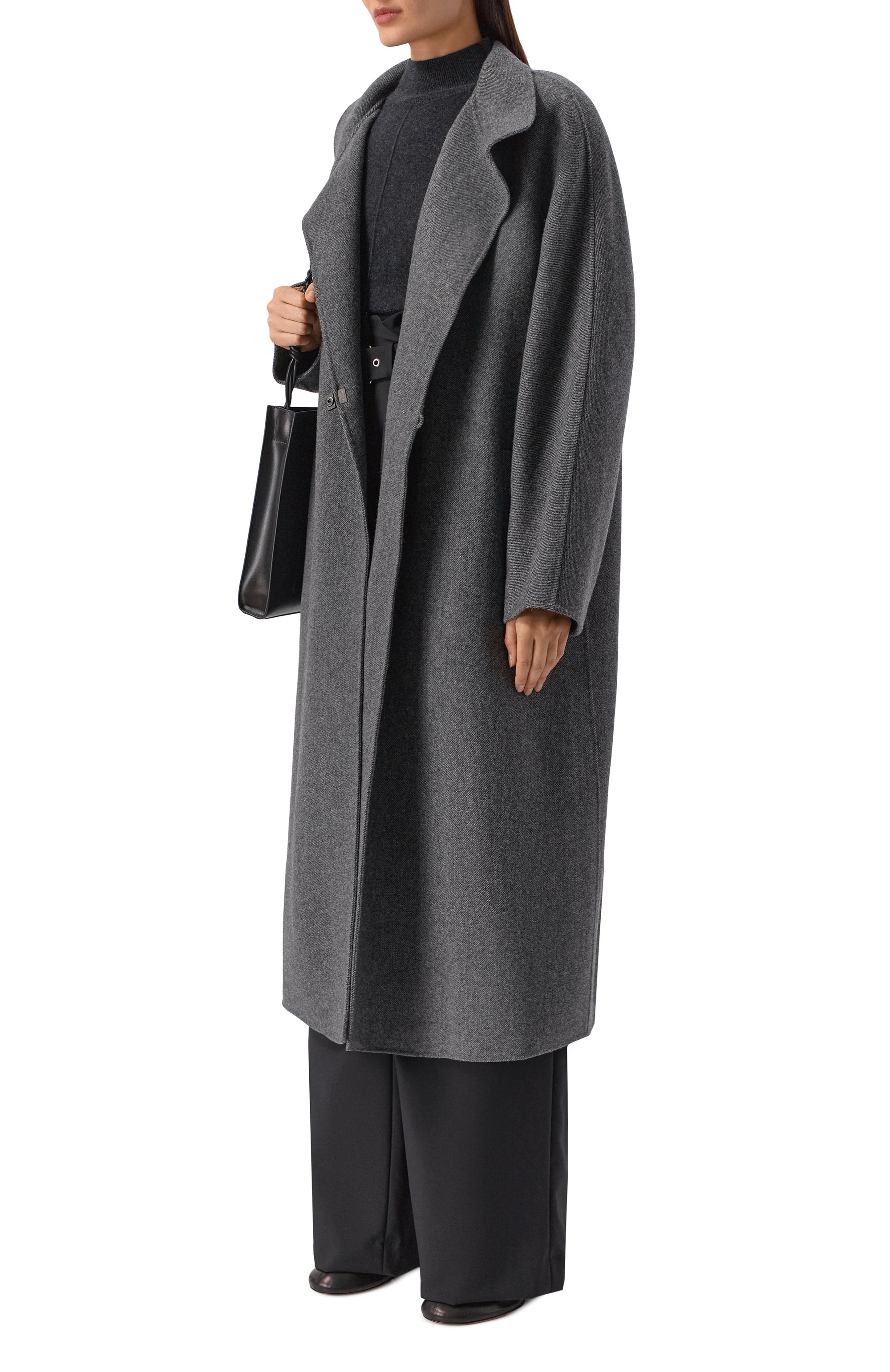 Шерстяное пальто LE17SEPTEMBRE, арт. LS2579CT004EGR, фото 2