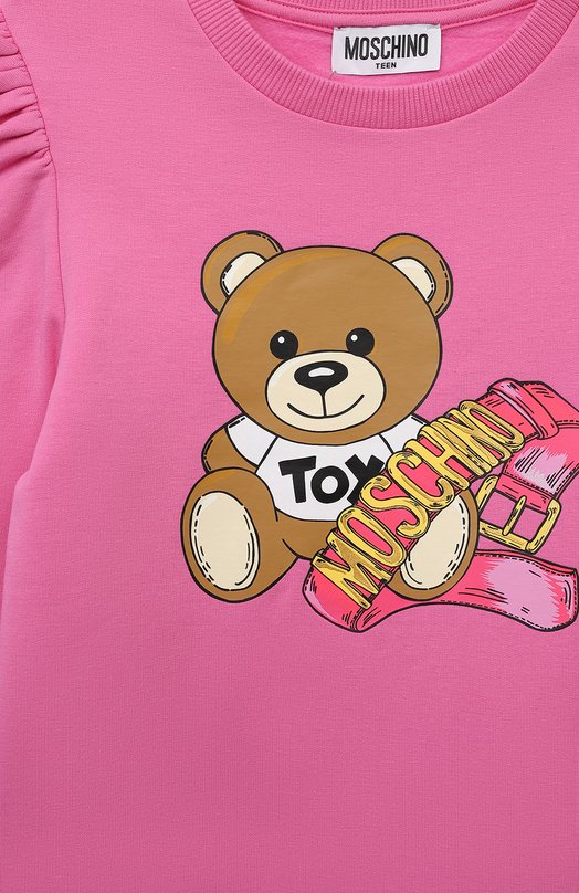 Хлопковое платье Moschino 3