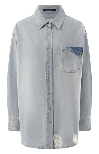 Джинсовая рубашка KSUBI, арт. WFA24SH004, фото 1