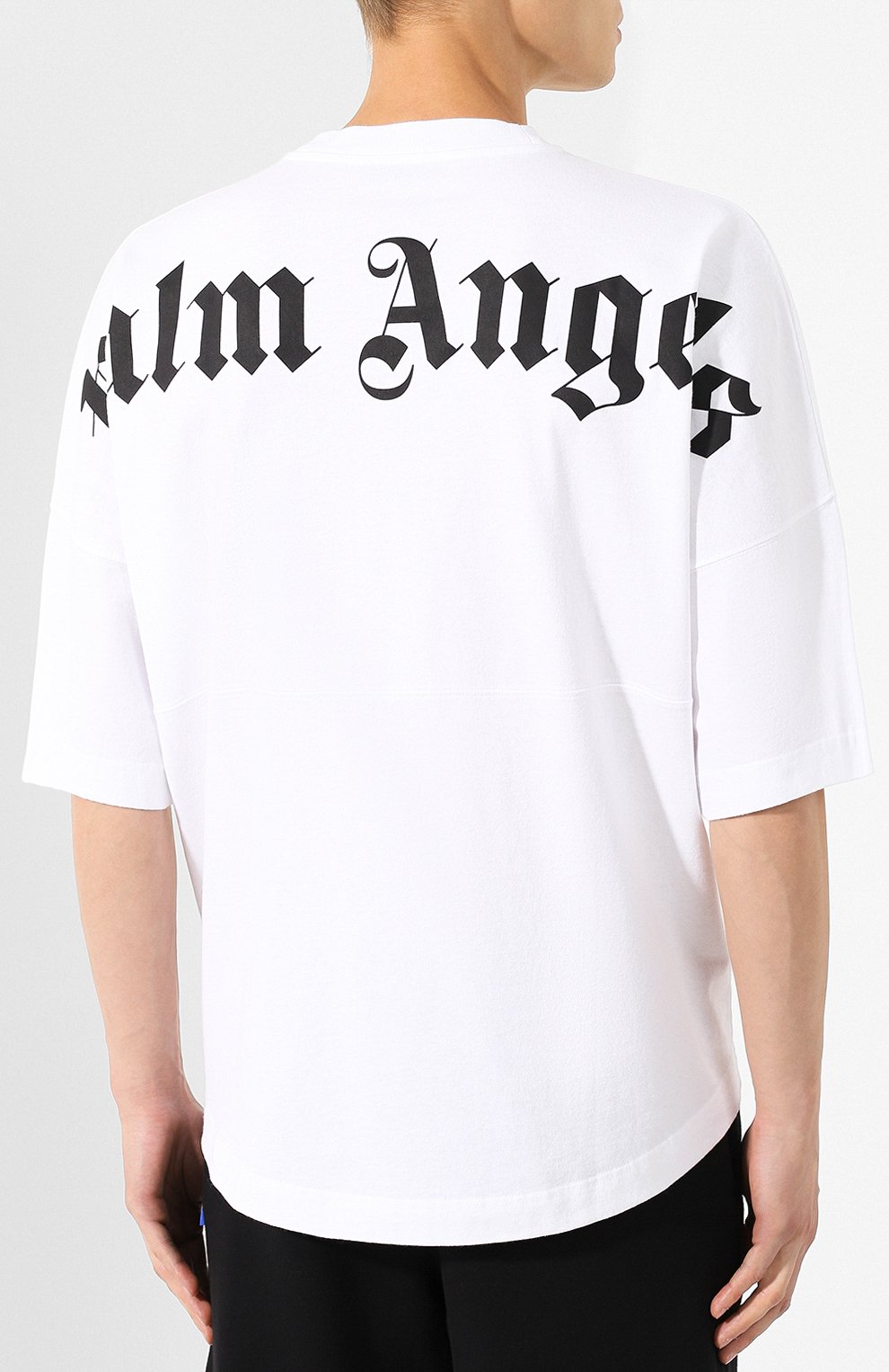 Хлопковая футболка PALM ANGELS, арт. PMAA002E194130020110, фото 4