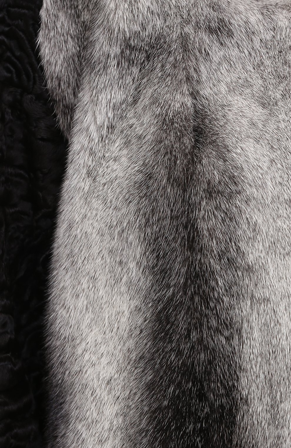 Шуба из норки и каракуля KITON, арт. D40687U/4L03, фото 5