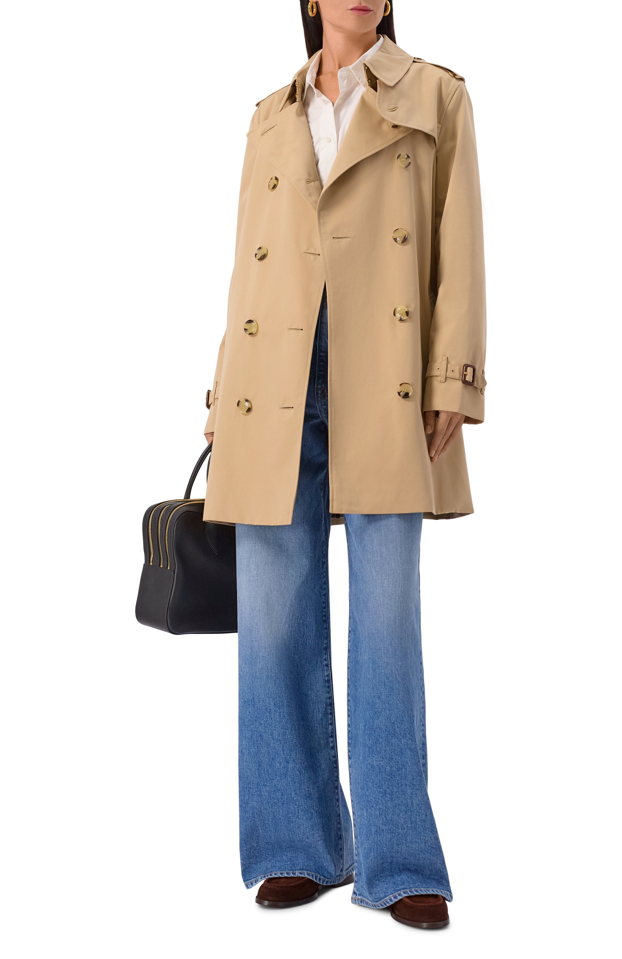 Хлопковый тренч BURBERRY, арт. 8079417, фото 2