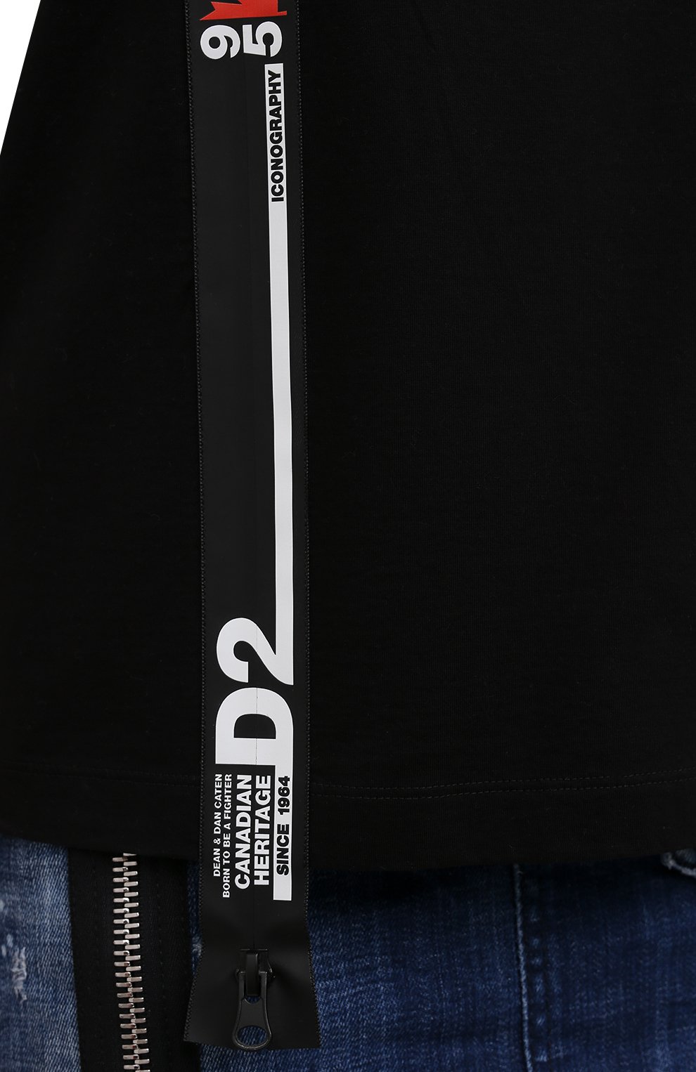 Хлопковая футболка DSQUARED2, арт. S75GD0178/S23009, фото 5