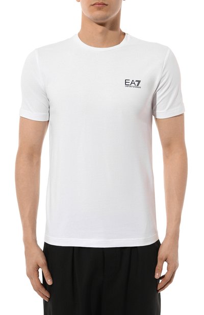 Хлопковая футболка EA7, арт. 8NPT52/PJM5Z, фото 3