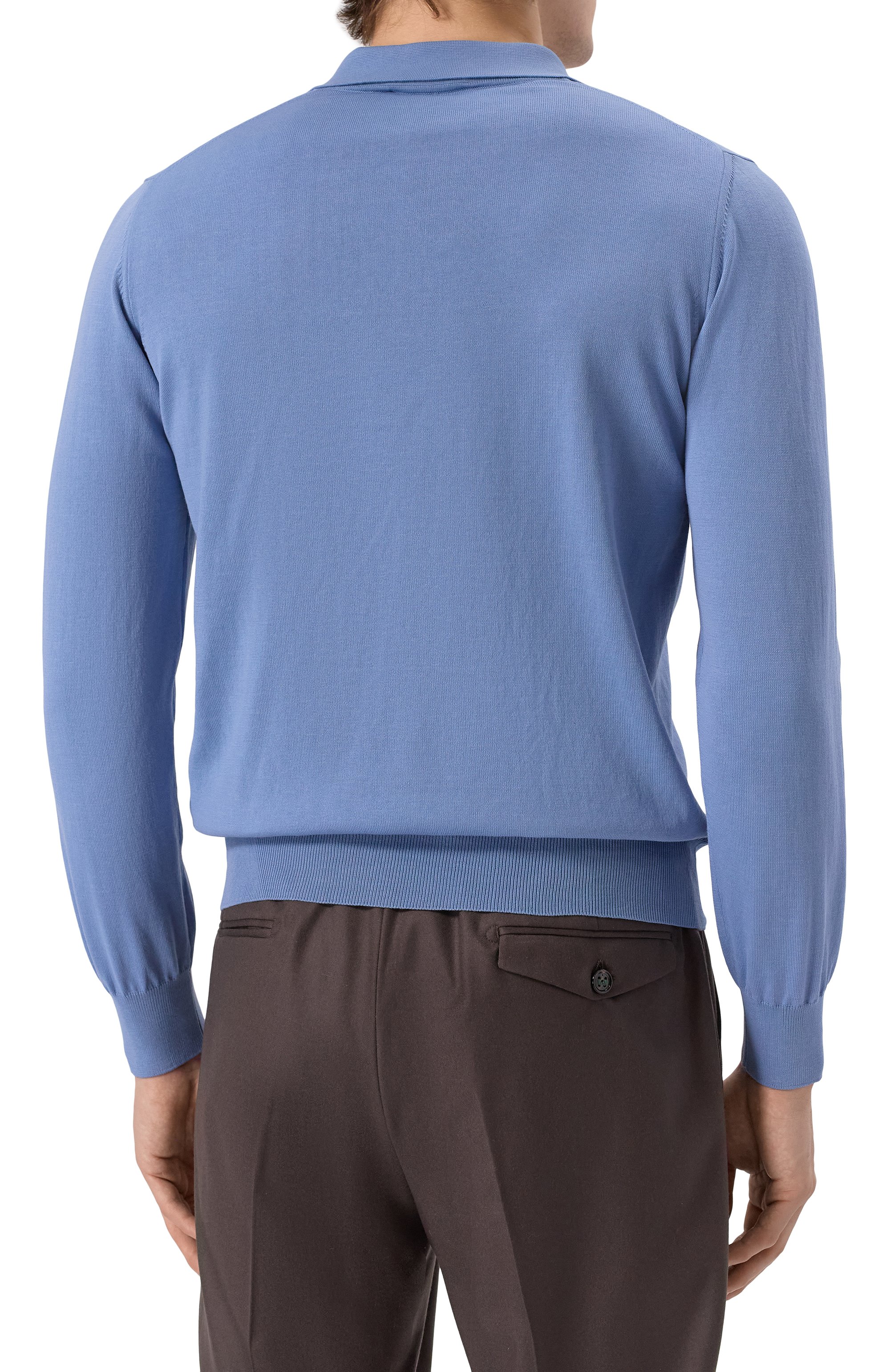 Хлопковое поло CANALI, арт. C0017/MK00145, фото 4