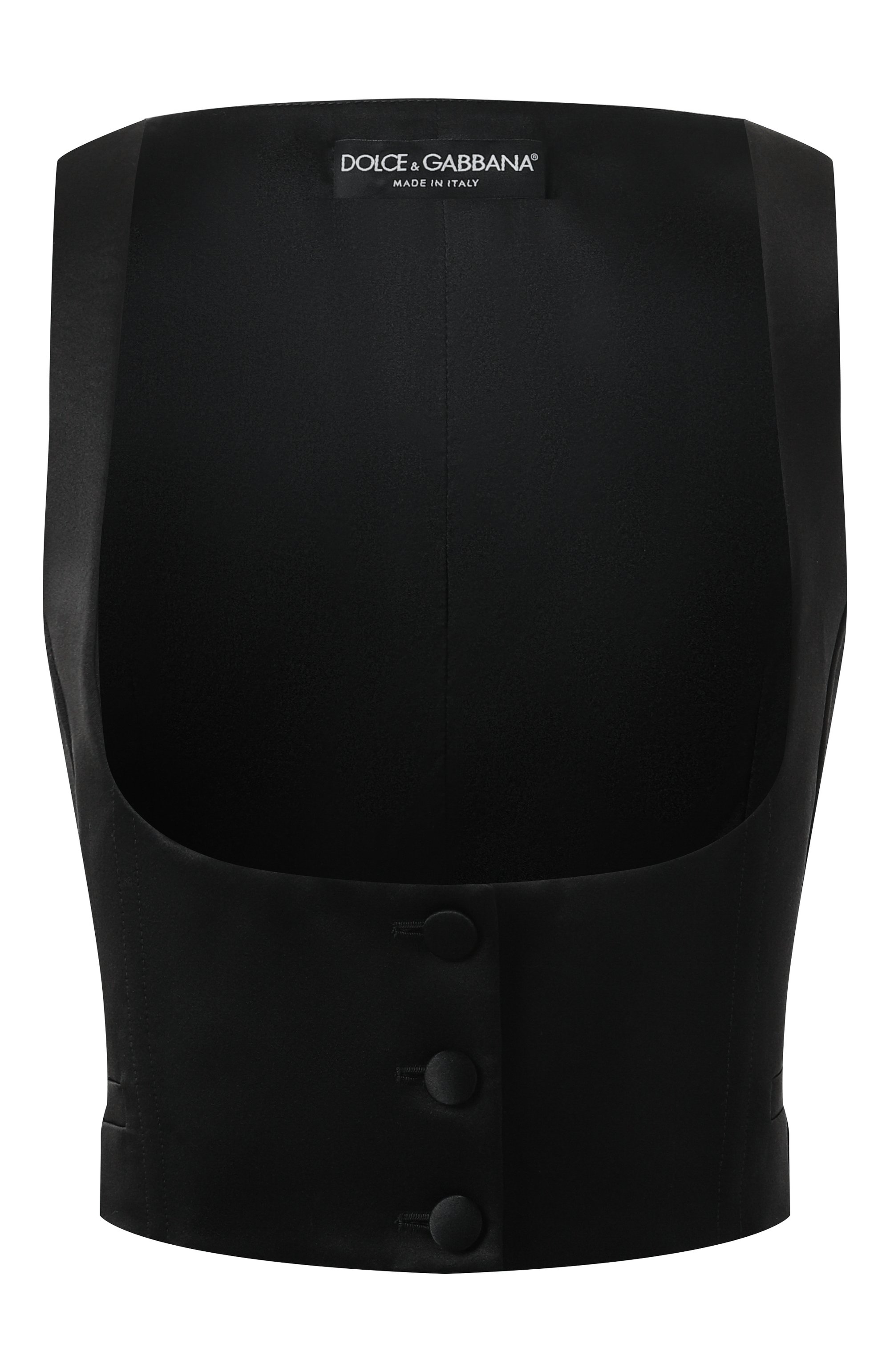 Атласный жилет DOLCE & GABBANA, арт. F792ET/FU1KM, фото 1