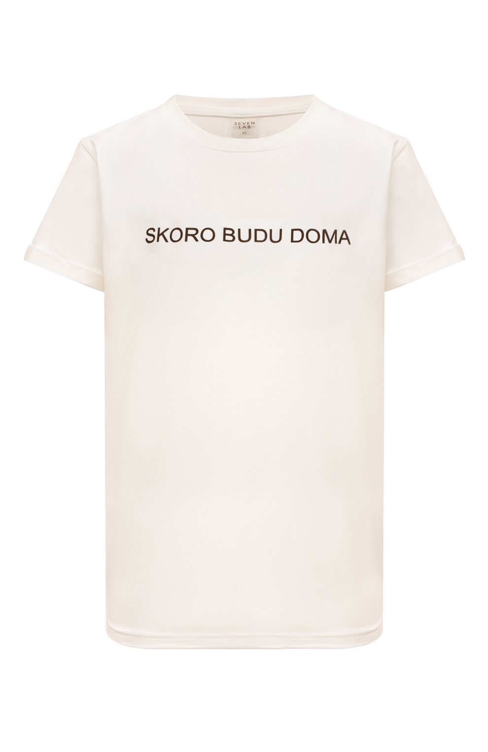 Хлопковая футболка SEVEN LAB, арт. CTR1.01.100.257.0918, фото 1