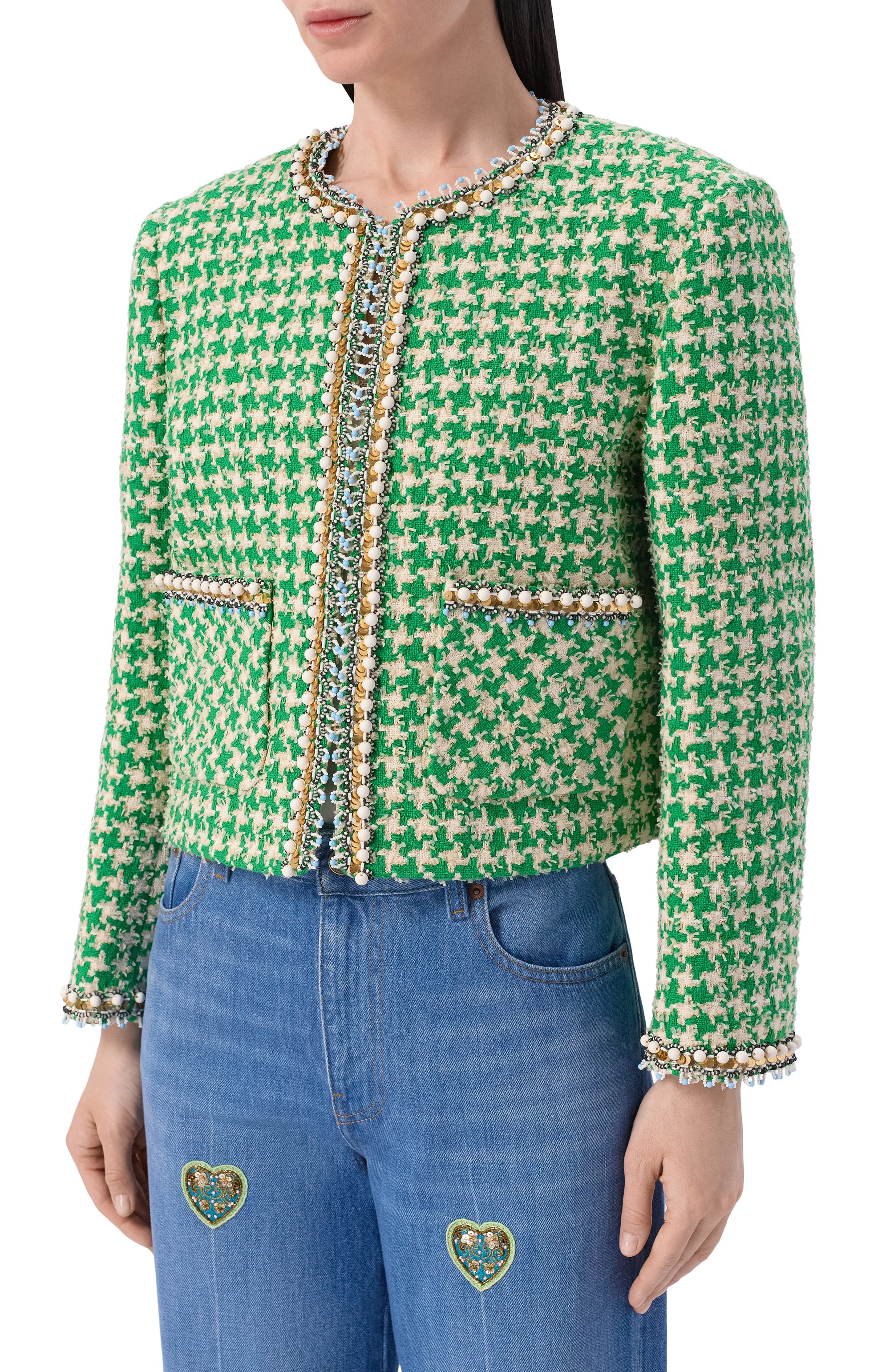 Твидовый жакет VALENTINO, арт. 8B3CE5DA/9WS, фото 3