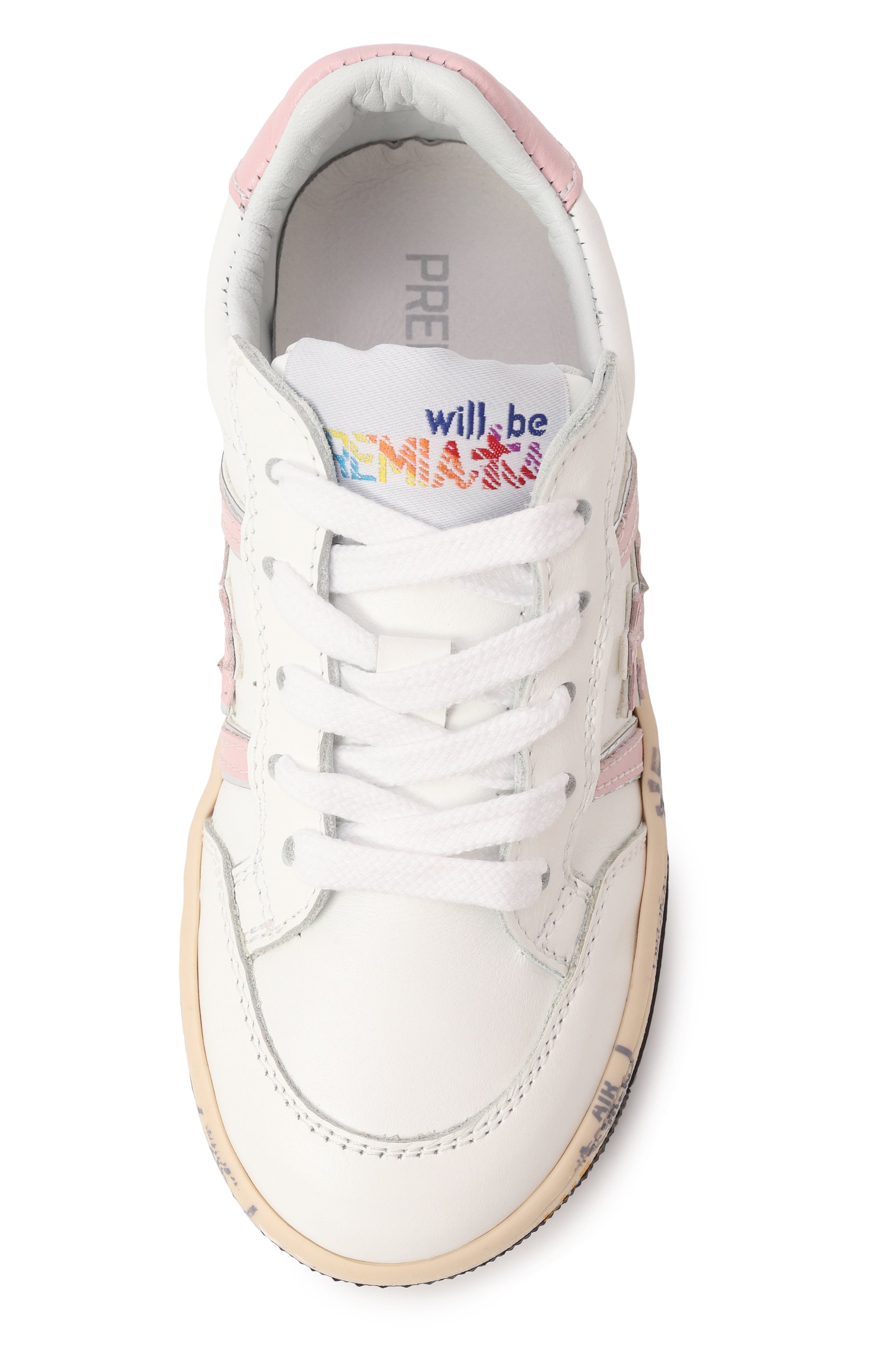 Кожаные кеды wally PREMIATA WILL BE, арт. 28319427/WALLY/27-35, фото 4