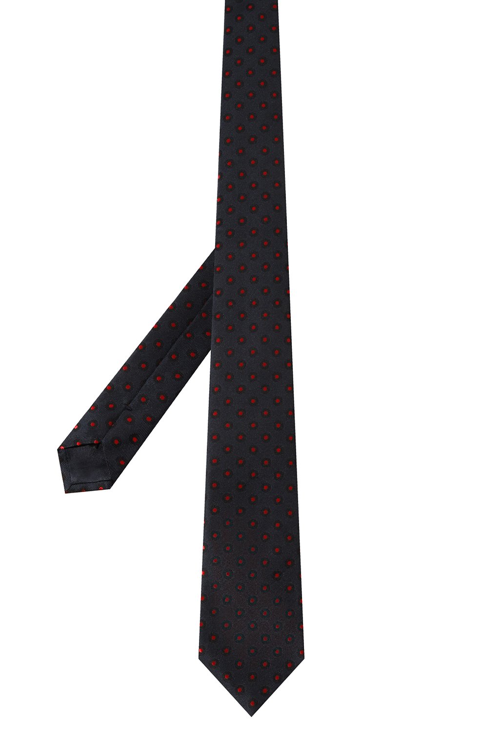 Шелковый галстук GIORGIO ARMANI темно-синего цвета по цене 21500 руб., арт. 360054/3R930, фото 3 Шелковый галстук GIORGIO ARMANI, арт. 360054/3R930, фото 3