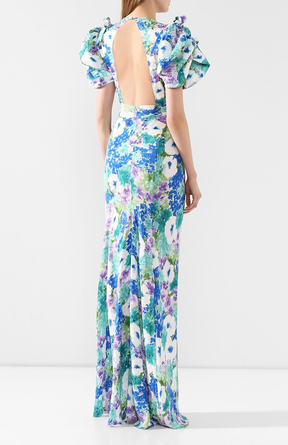 Шелковое платье ALESSANDRA RICH, арт. FAB2050-F2812, фото 4