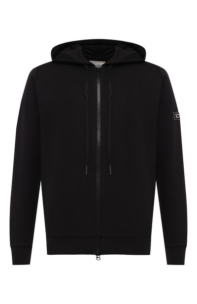 Хлопковая толстовка ICEBERG черного цвета по цене 22950 руб., арт. 19E I1P0/E070/6302, фото 1 Хлопковая толстовка ICEBERG, арт. 19E I1P0/E070/6302, фото 1