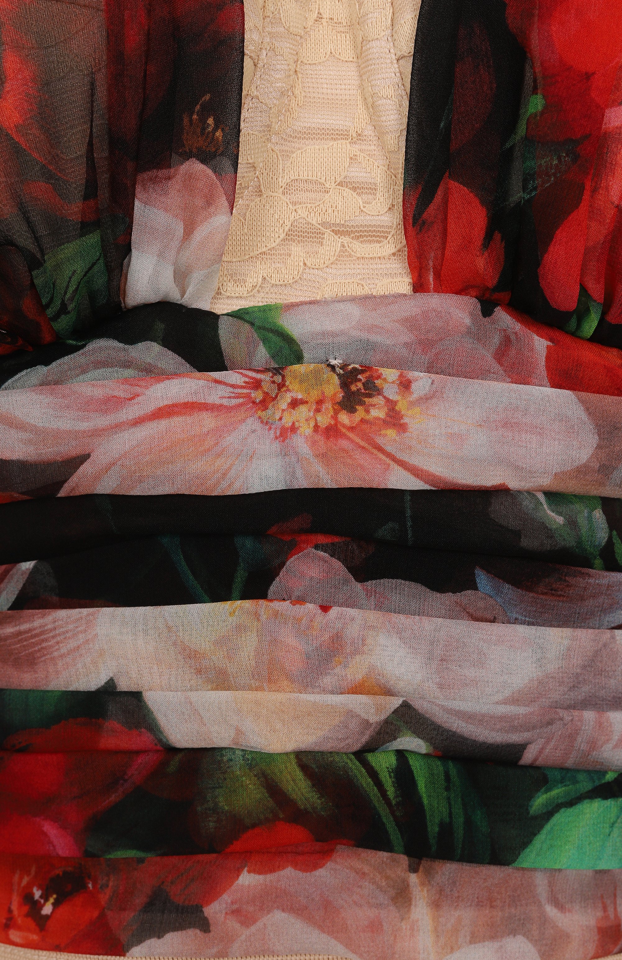 Топ DOLCE & GABBANA разноцветного цвета по цене 310500 руб., арт. F7AW9T/IS1Y6, фото 6 Топ DOLCE & GABBANA, арт. F7AW9T/IS1Y6, фото 6