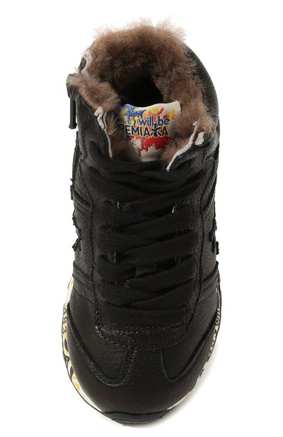 Высокие кроссовки из кожи PREMIATA WILL BE, арт. ADAM M/15M81939/T0D, фото 4