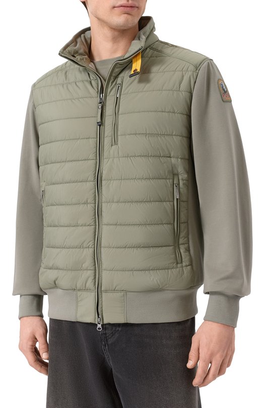 Утепленный бомбер Parajumpers 26SM-PM HYF P02 Хаки  26SM-PM HYF P02 Фото 3