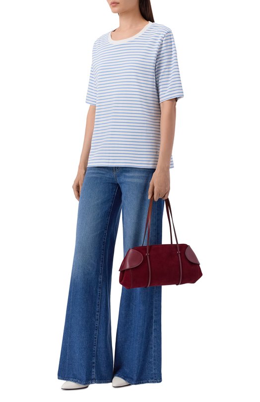 Хлопковая футболка Windsor 52 DT205 10015934 Голубой  52 DT205 10015934 Фото 2