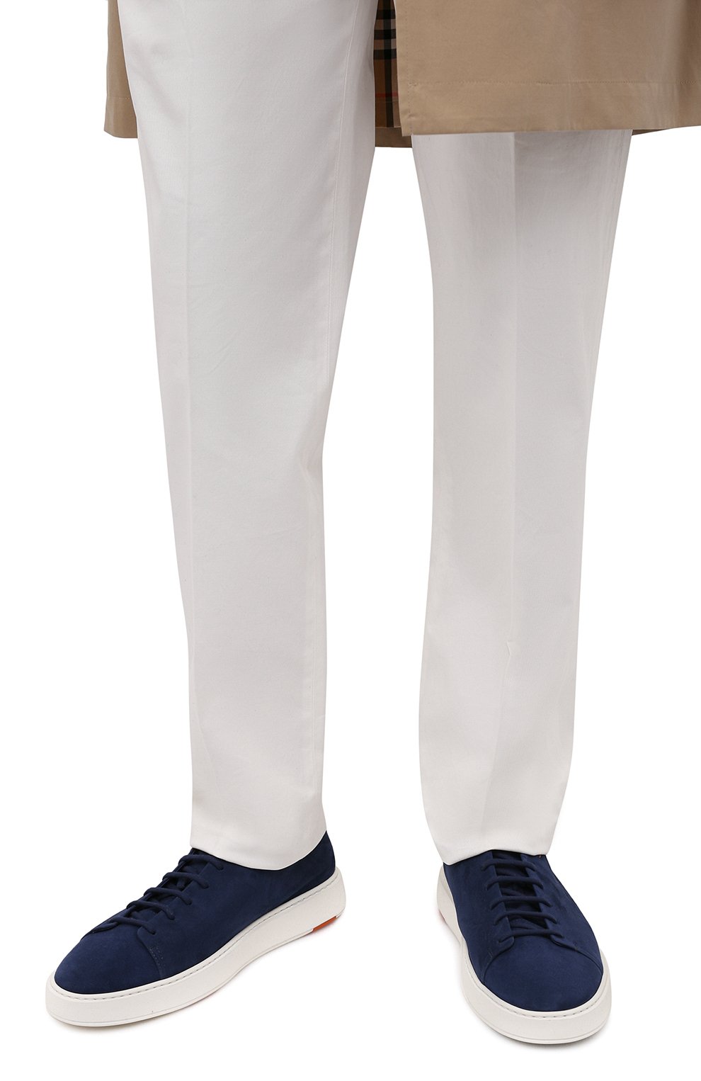 Замшевые кеды SANTONI, арт. MBCD21640BARTVSFU57, фото 3