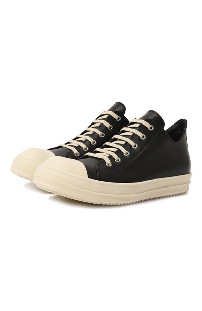 Кожаные кеды luxor low RICK OWENS, арт. RU02C7891/LP0, фото 1