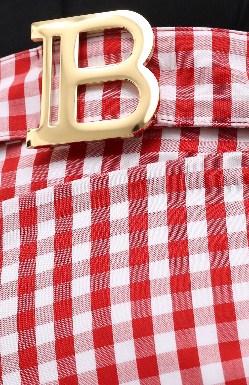 Хлопковая юбка BALMAIN, арт. VF14315/C280, фото 5