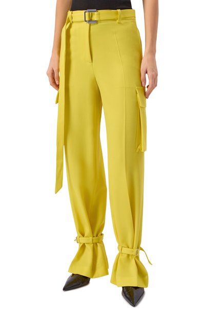 Шерстяные брюки-карго THE ATTICO, арт. 260WCP00283/WWW065AA, фото 3