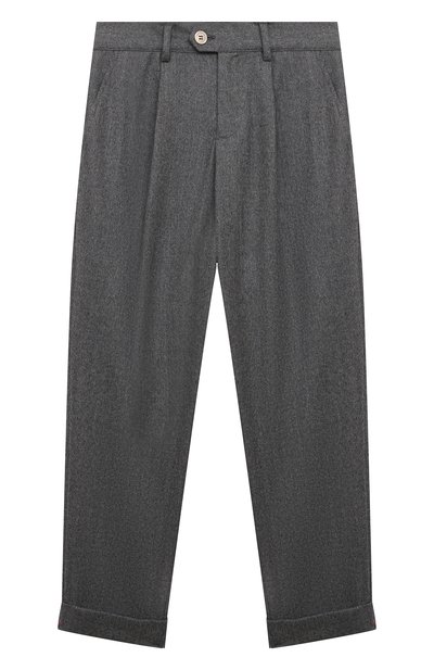 Шерстяные брюки BRUNELLO CUCINELLI, арт. BE226P100C