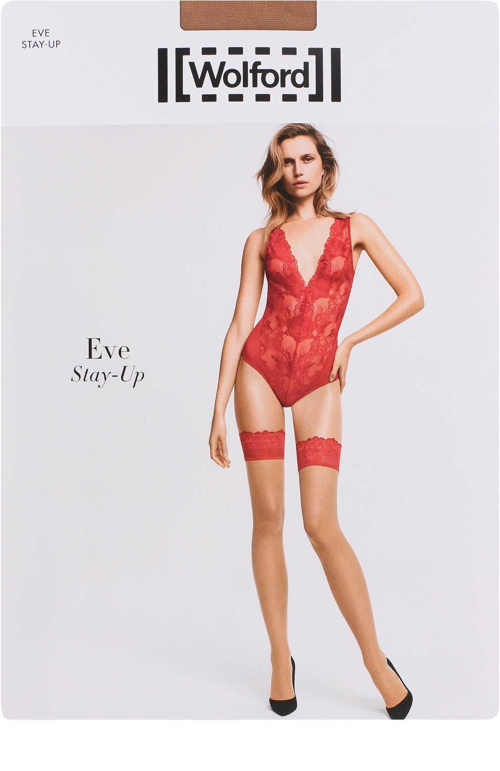 Чулки WOLFORD бежевого цвета по цене 5850 руб., арт. 28123, фото 1 Чулки WOLFORD, арт. 28123, фото 1