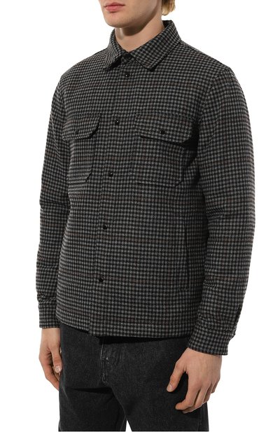 Шерстяная куртка-рубашка WOOLRICH, арт. CFWOOS0067MRUT3046, фото 3