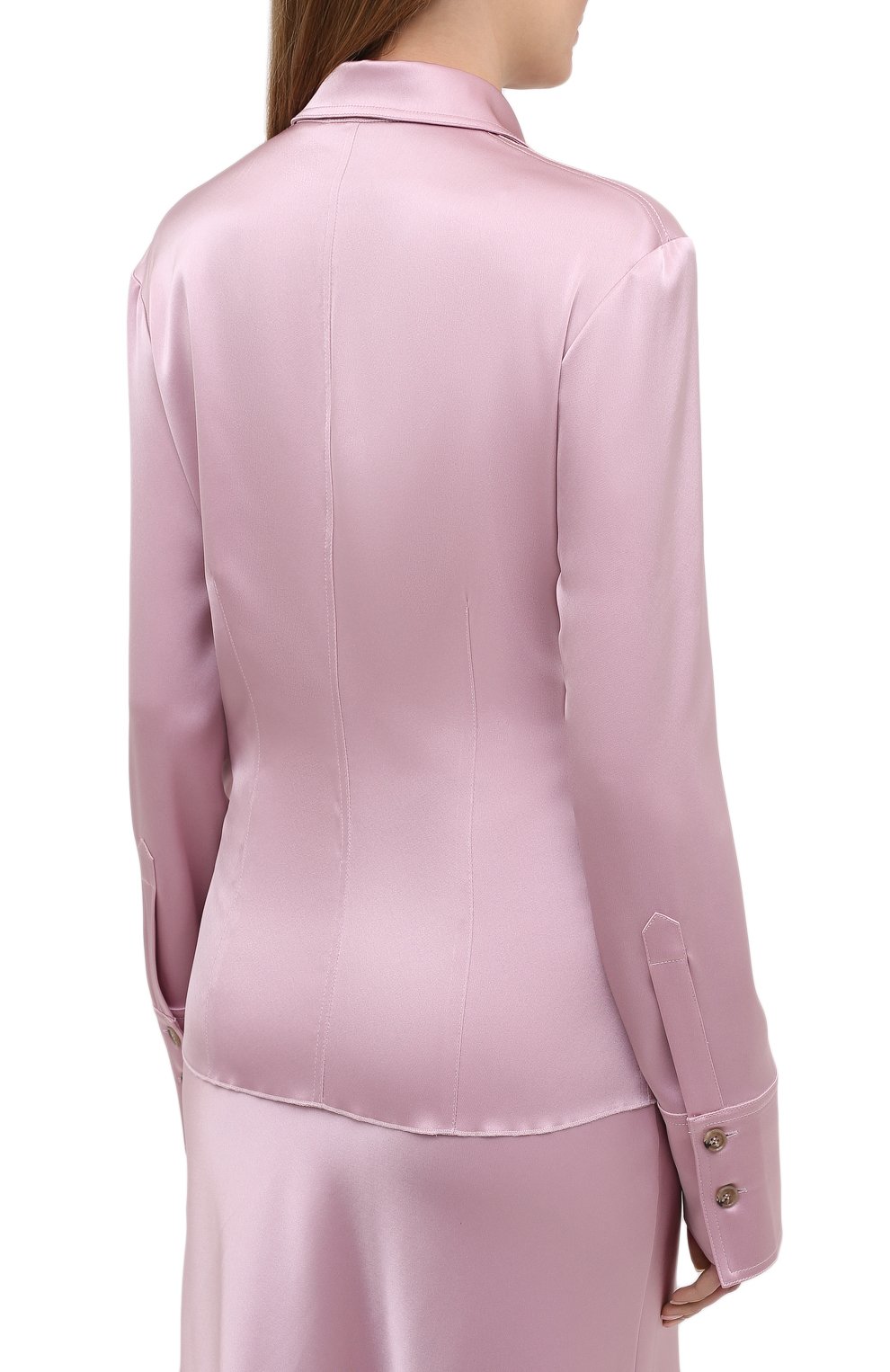 Рубашка NANUSHKA, арт. TIPPI_DESERT R0SE_SLIP SATIN, фото 4