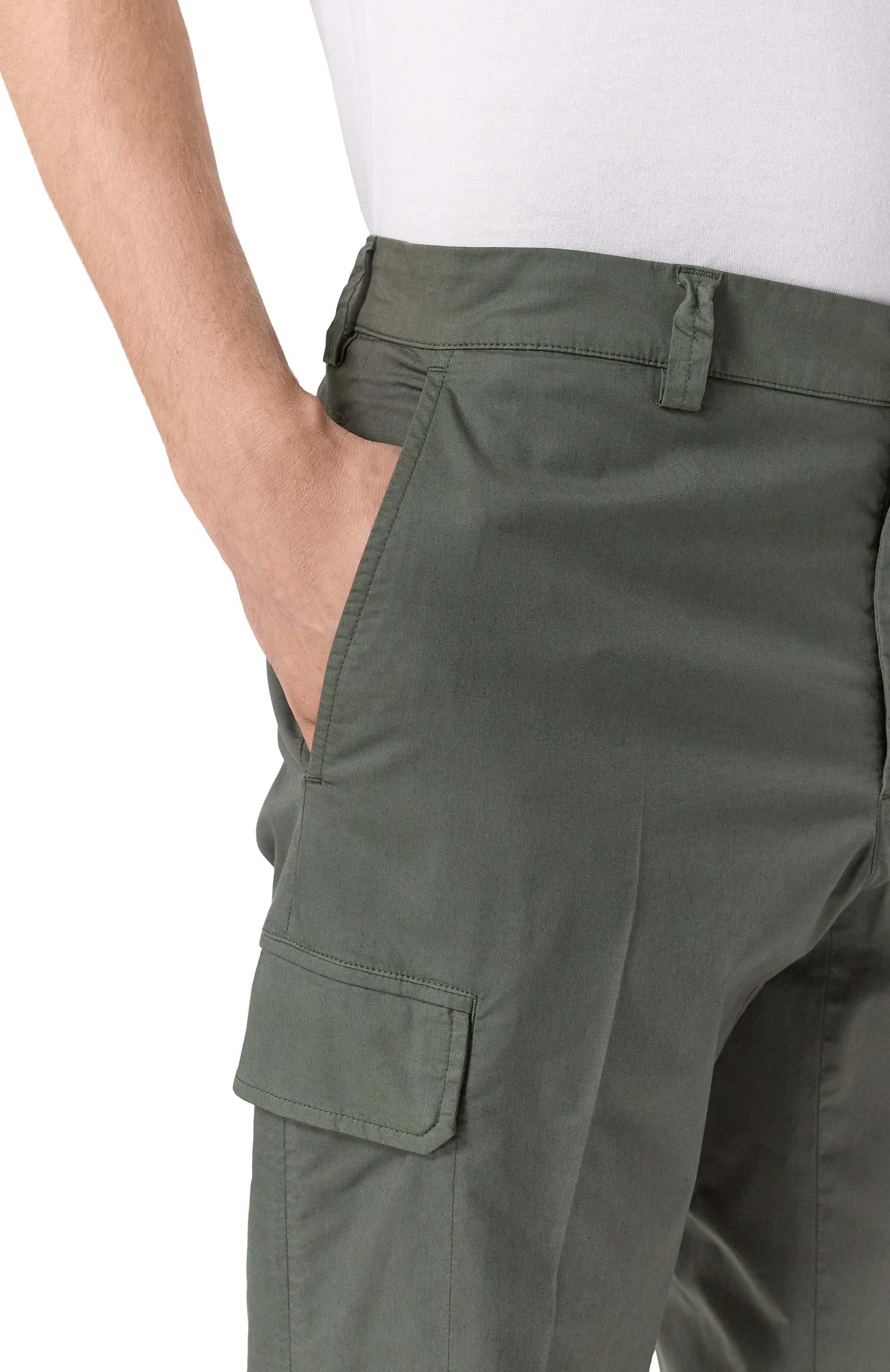 Брюки-карго из лиоцелла и хлопка STEFANO RICCI, арт. M1T5100201/PACT1Q, фото 5