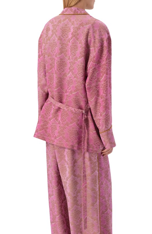 Рубашка Ann Demeulemeester B0014007/FA730 Розовый  B0014007/FA730 Фото 4