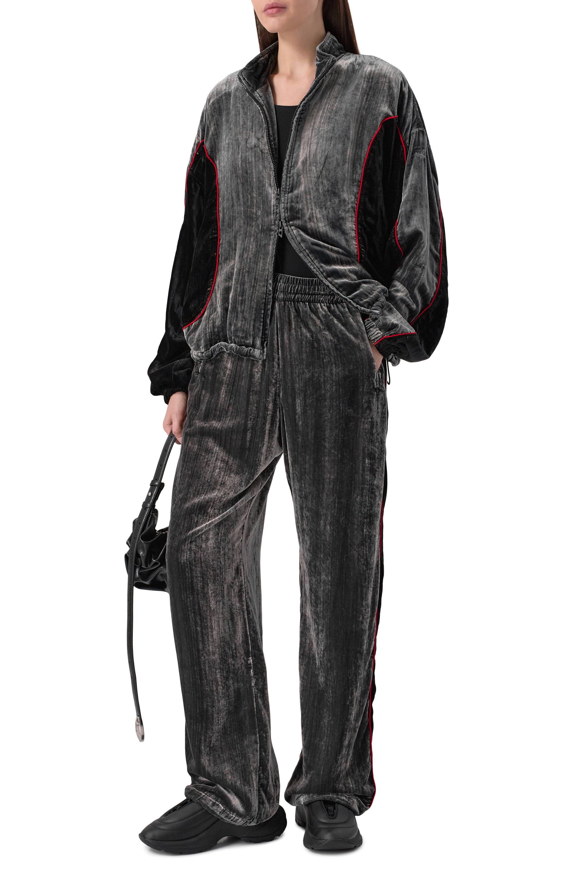 Кроссовки s-d-runner DIESEL черного цвета по цене 29100 руб., арт. Y03440/P6691, фото 3 Кроссовки s-d-runner DIESEL, арт. Y03440/P6691, фото 3