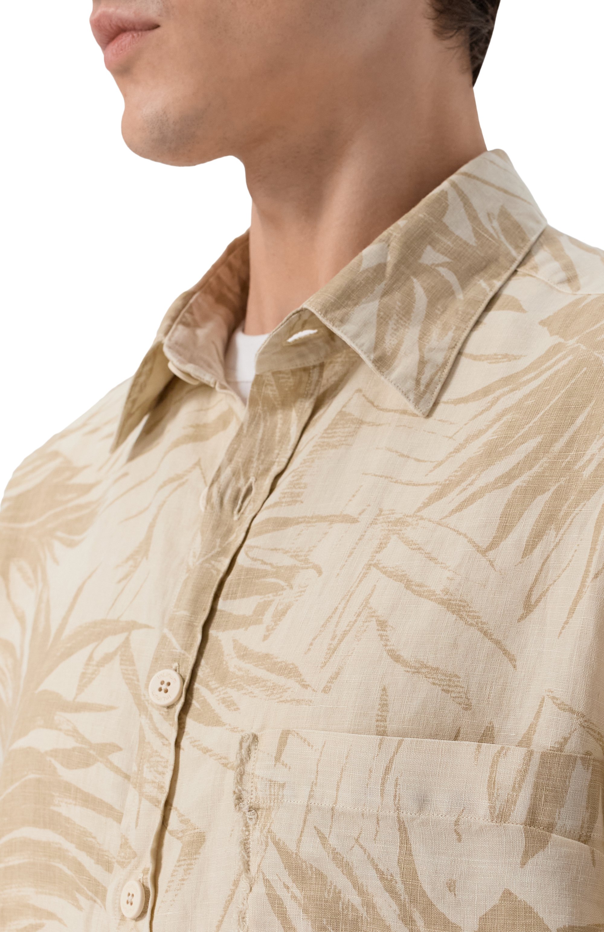 Льняная рубашка INLINUM, арт. STEFAN0/TR0PICAL, фото 5