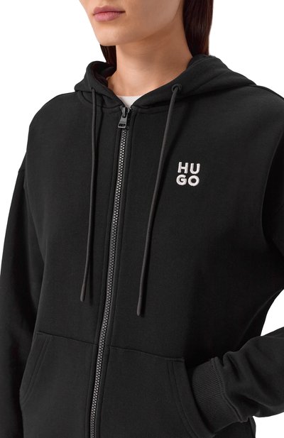 Хлопковая толстовка HUGO, арт. 50535240, фото 5