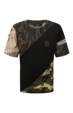 Хлопковая футболка DOLCE & GABBANA, арт. G8NY6Z/G7BRZ, фото 1