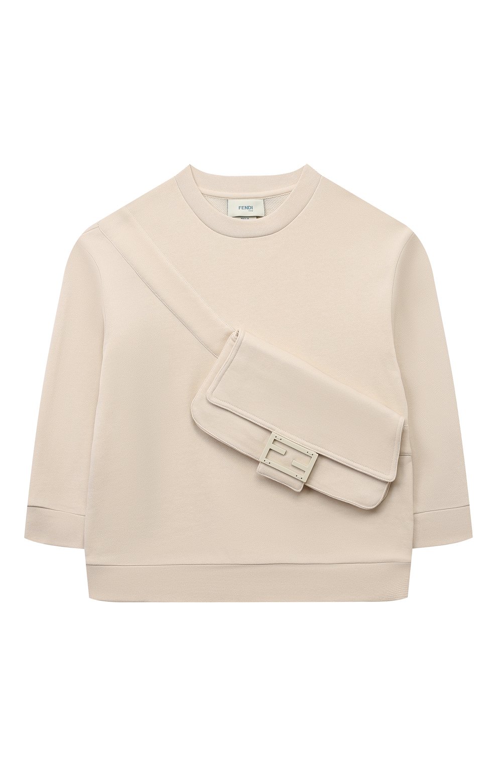 Хлопковый свитшот FENDI, арт. JUH056/5V0/4-6, фото 1