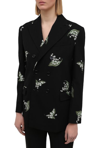 Жакет из хлопка и шерсти REDVALENTINO, арт. VR3CEC40/5M4, фото 3