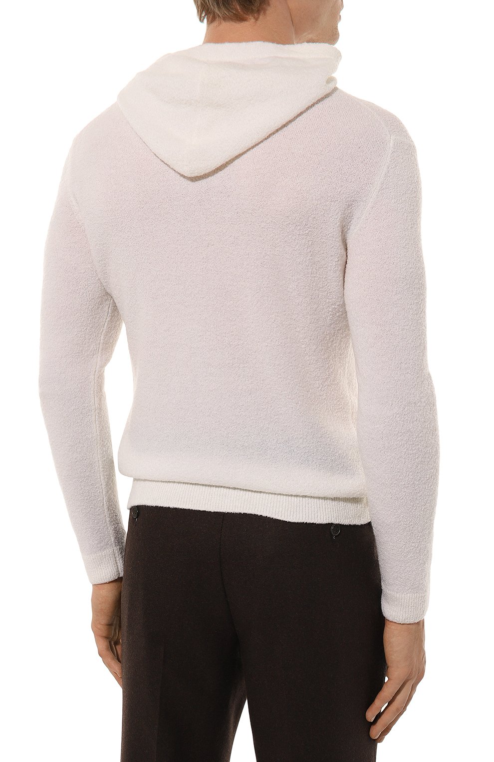 Худи из шерсти и кашемира DANIELE FIESOLI, арт. DF7062, фото 4