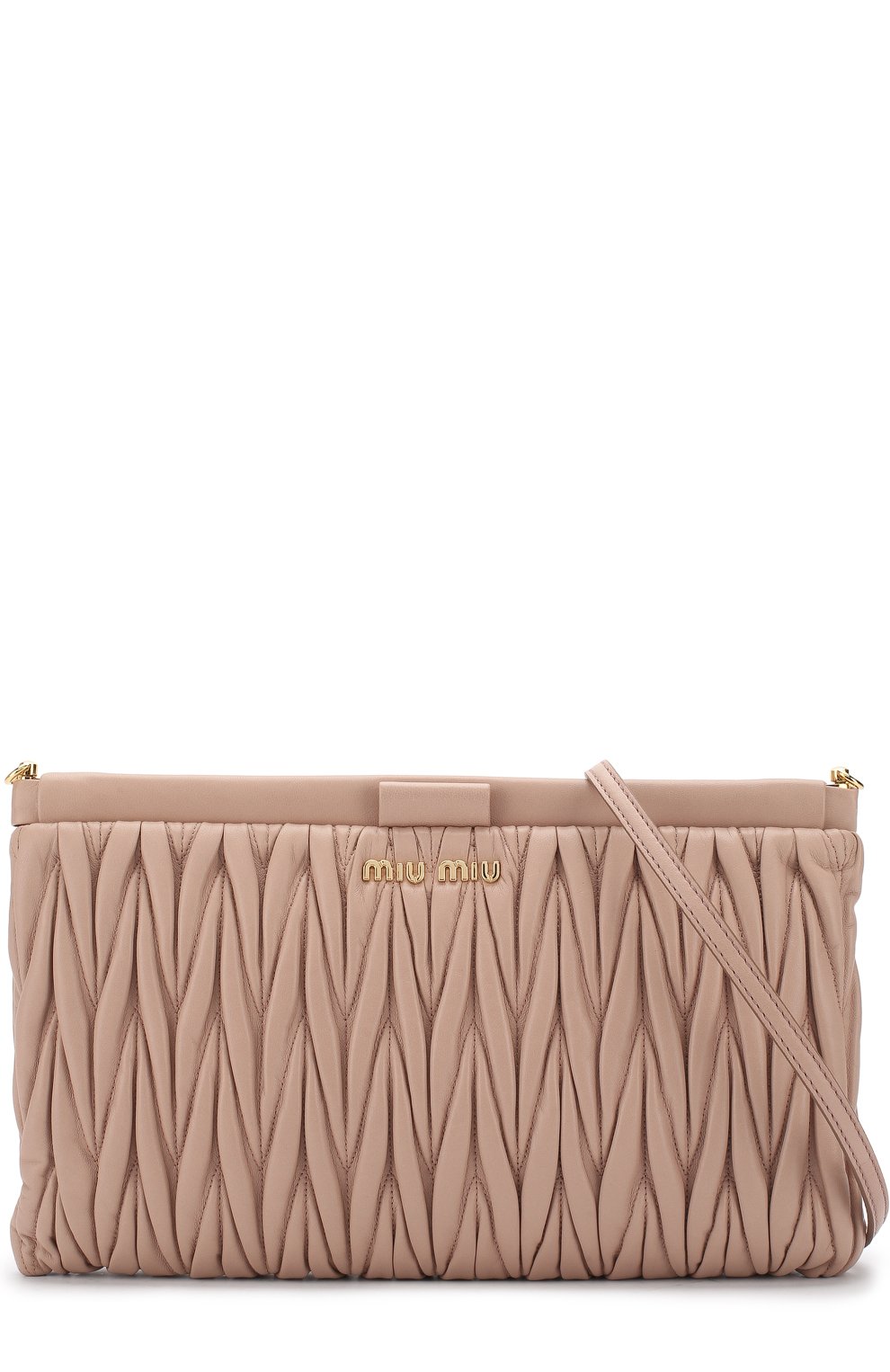 Сумка из кожи MIU MIU, арт. 5BF390-N88-F0770-OOO, фото 4