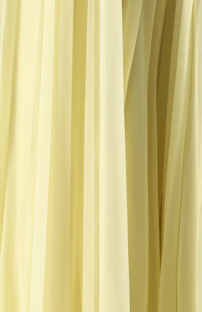 Шелковое плиссированное платье-макси ALEXANDER MCQUEEN, арт. 507660/QKB19, фото 5