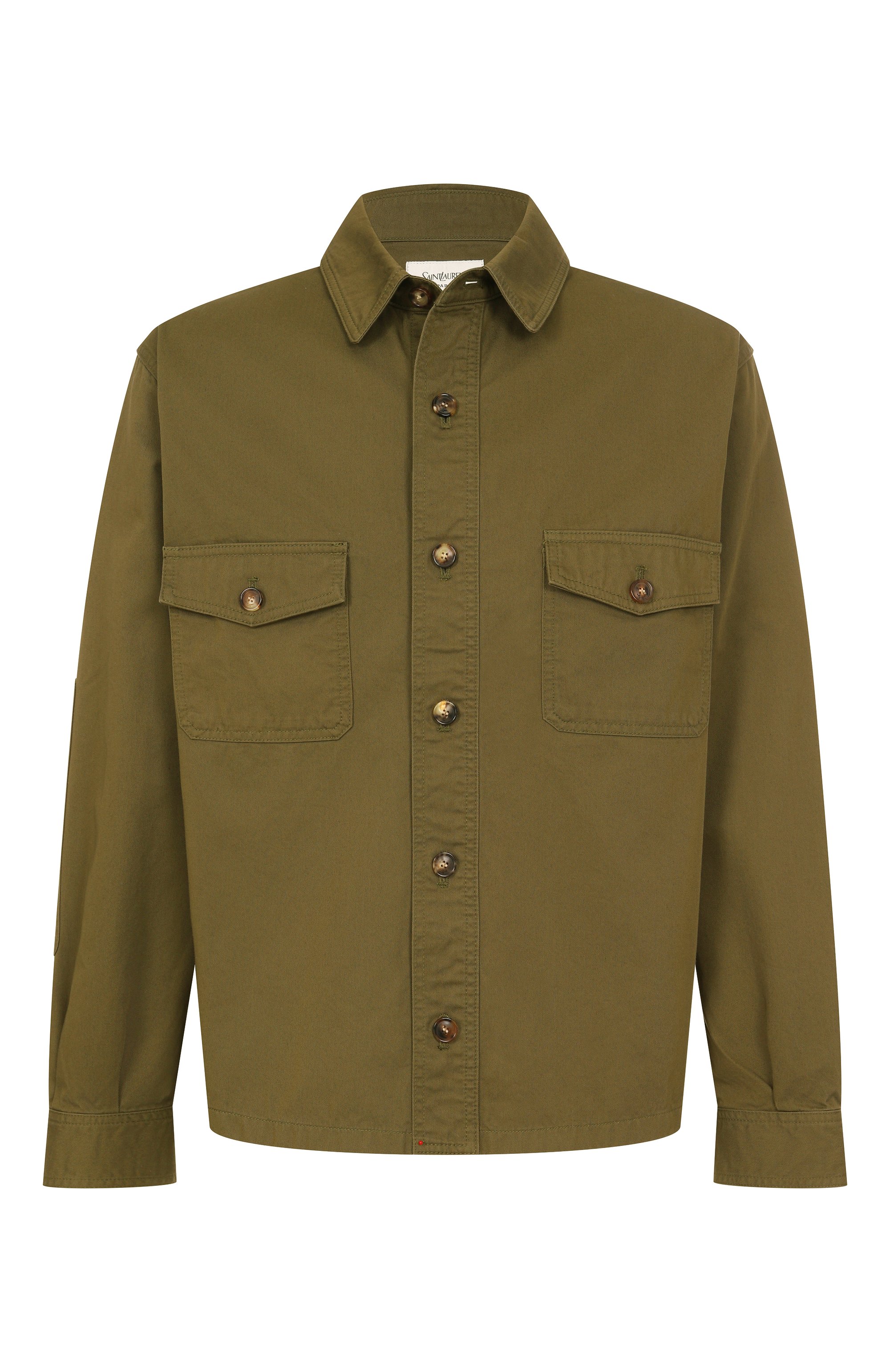 Хлопковая куртка-рубашка SAINT LAURENT, арт. 816396/Y03JC, фото 1