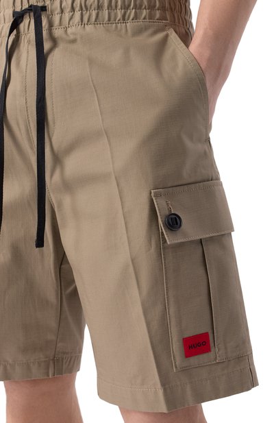 Хлопковые шорты HUGO, арт. 50510594, фото 5