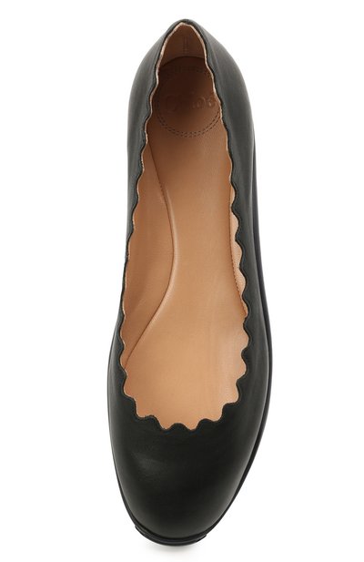 Кожаные балетки lauren CHLOÉ, арт. CHC21S402M5, фото 5