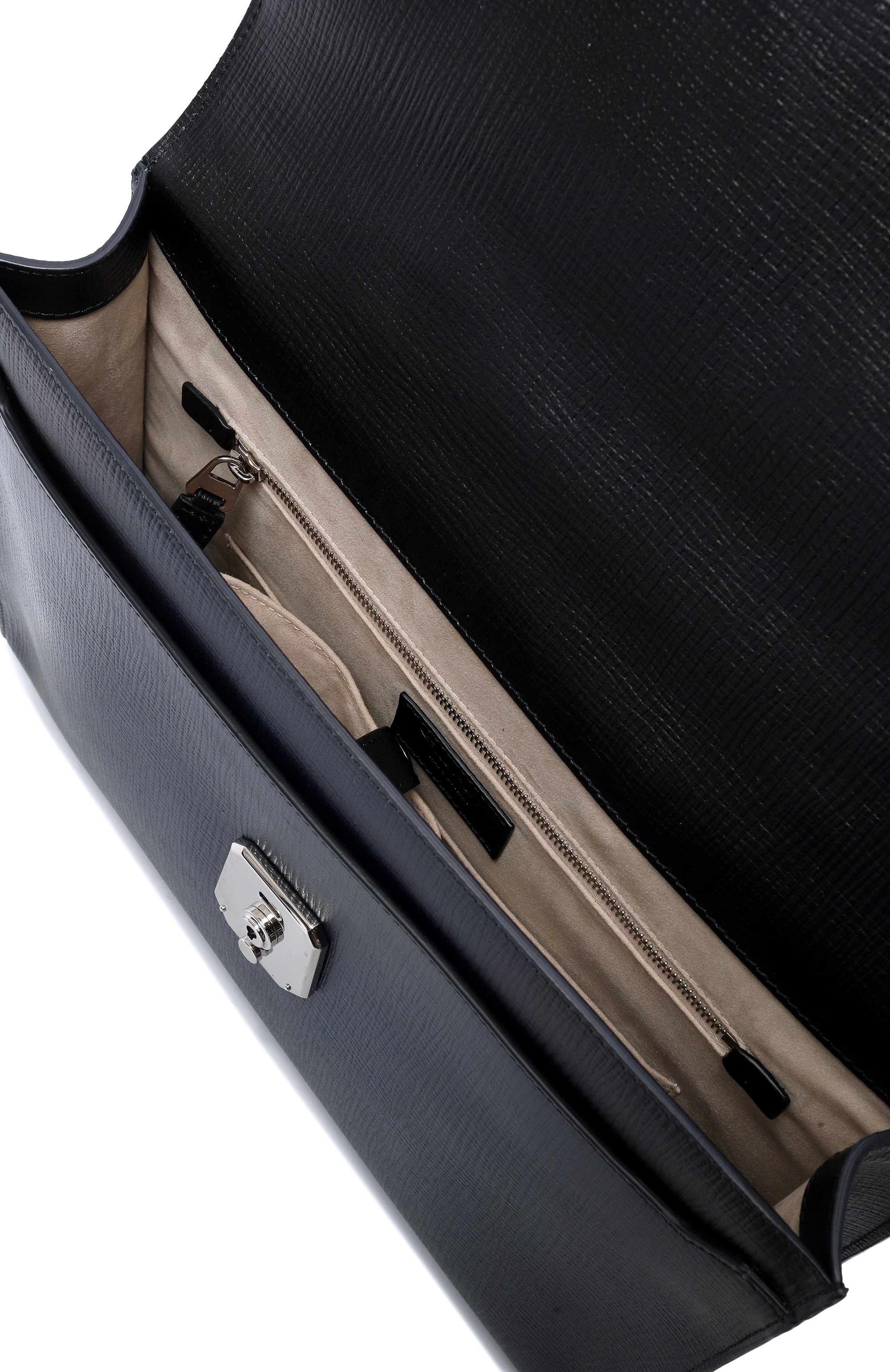 Портфель SANTONI темно-синего цвета по цене 207000 руб., арт. UFBBA1992F0-ATU6U50, фото 5 Портфель SANTONI, арт. UFBBA1992F0-ATU6U50, фото 5