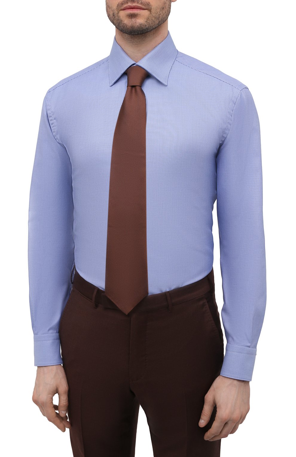 Хлопковая сорочка BRIONI, арт. RCA20M/P105L, фото 4