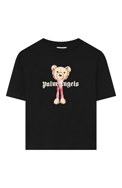 Хлопковая футболка PALM ANGELS, арт. PGAA001S26JER002, фото 1