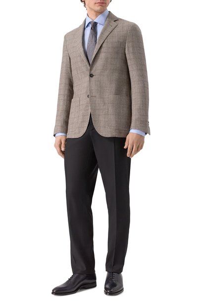 Пиджак из шерсти и льна CORNELIANI, арт. 27X560/2716308, фото 3